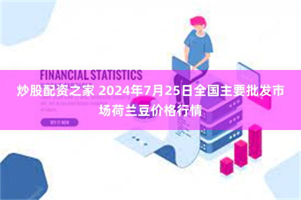 炒股配资之家 2024年7月25日全国主要批发市场荷兰豆价格行情