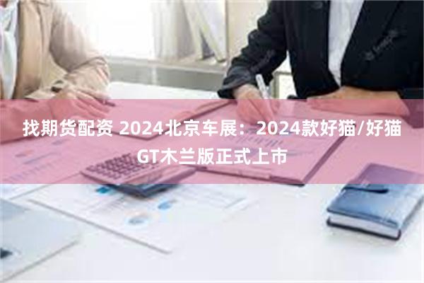 找期货配资 2024北京车展：2024款好猫/好猫GT木兰版正式上市